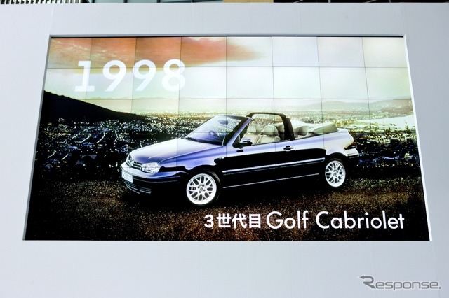 VWゴルフカブリオレ3代目(1998年〜)