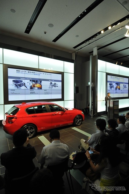 ロペス氏(BMW 1シリーズ日本発表)