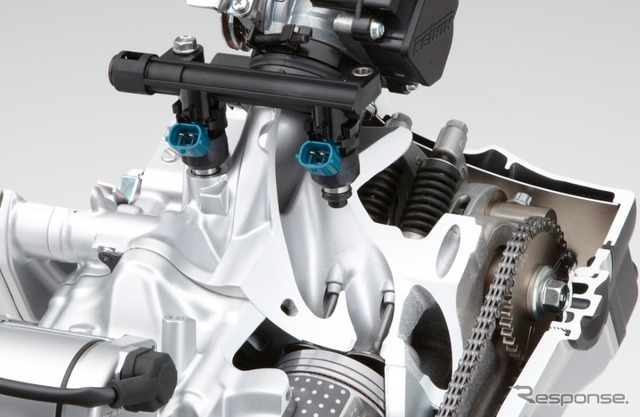ホンダの二輪車用新型エンジン