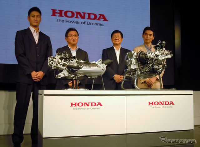 ホンダ二輪車用低燃費エンジン技術発表会