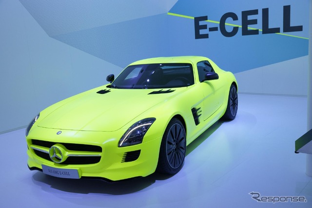メルセデスベンツSLSAMG E-CELLのプロトタイプ(フランクフルトモーターショー11)