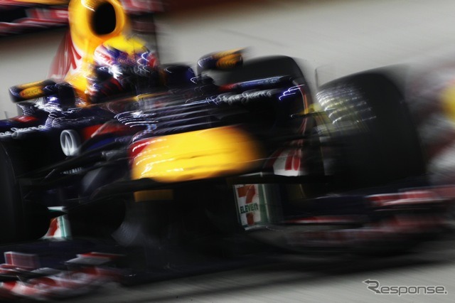 ウェーバー（レッドブル、F1シンガポールGP）