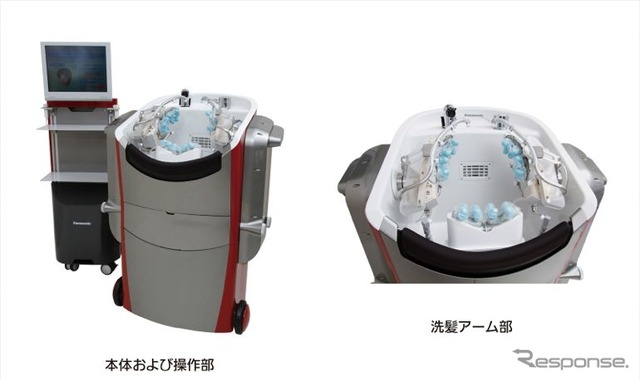洗髪ロボット