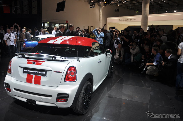 MINI クーペ ジョンクーパーワークス(フランクフルトモーターショー11)