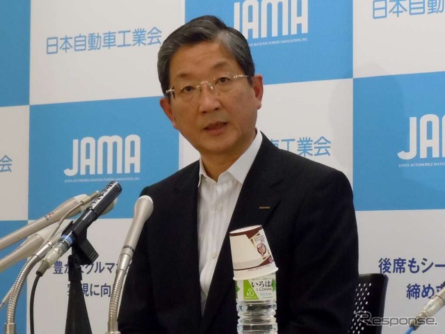 日本自動車工業会・志賀俊之会長