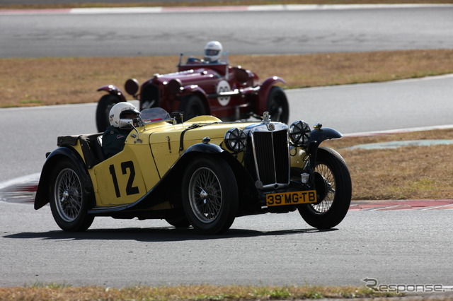 2010年に開催された「2010 HISTORIC AUTOMOBILE FESTIVAL IN JAPAN」の様子