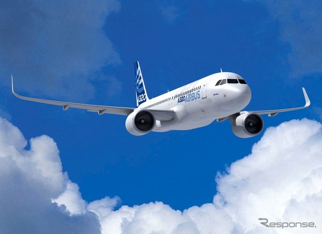 開発中のエアバスA320neo