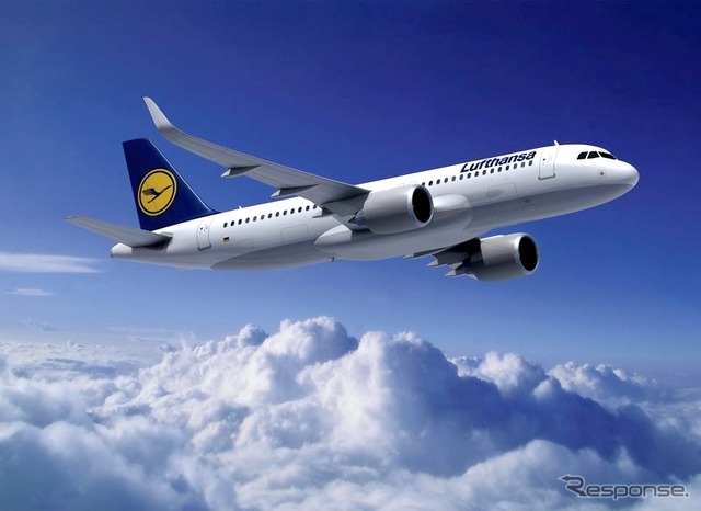 開発中のエアバスA320neo。ルフトハンザなどが発注済みだ。