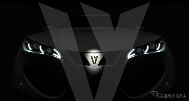 イタリアVYGOR社が10月10日に発表予定の新型スポーツカー