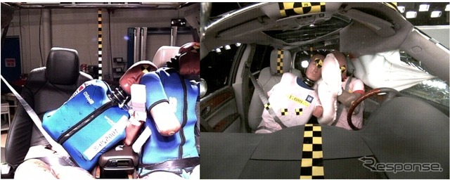 GMがTAKATA（タカタ）と共同開発したフロントセンターエアバッグ