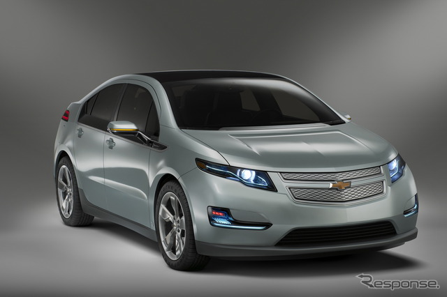 GMのエンジン併用型レンジエクステンダー（航続距離延長）EV、シボレー・ボルト