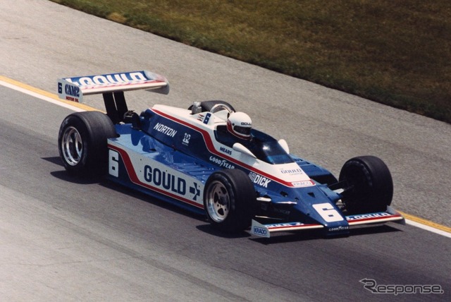 リック・メアーズは70年代から80年代にかけて、インディ500で4回の優勝を挙げた名ドライバー。写真は1981年のもの。