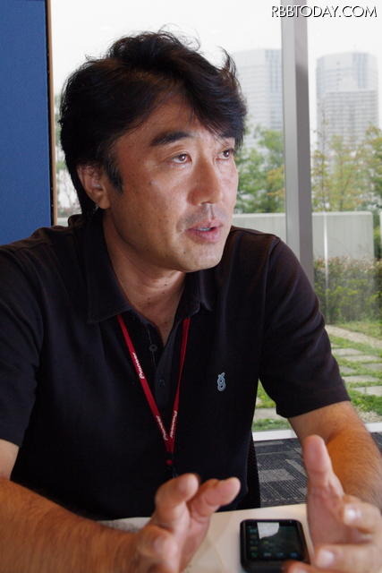 パイオニア販売 マーケティング部の根井靖雄氏