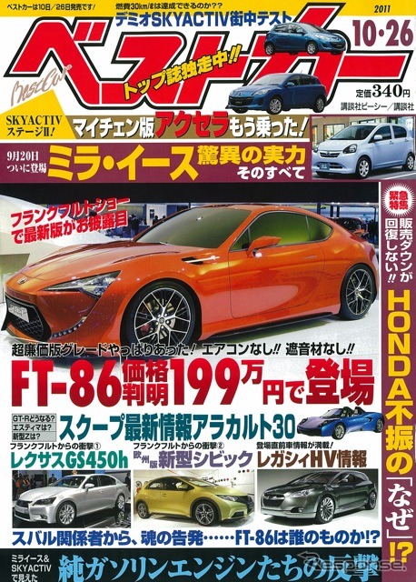 トヨタ FT-86 にナシ・ナシ・ナシ仕様
