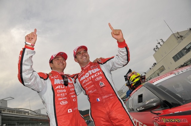 【SUPER GT 第7戦】日産 GT-R がワンツーフィニッシュ
