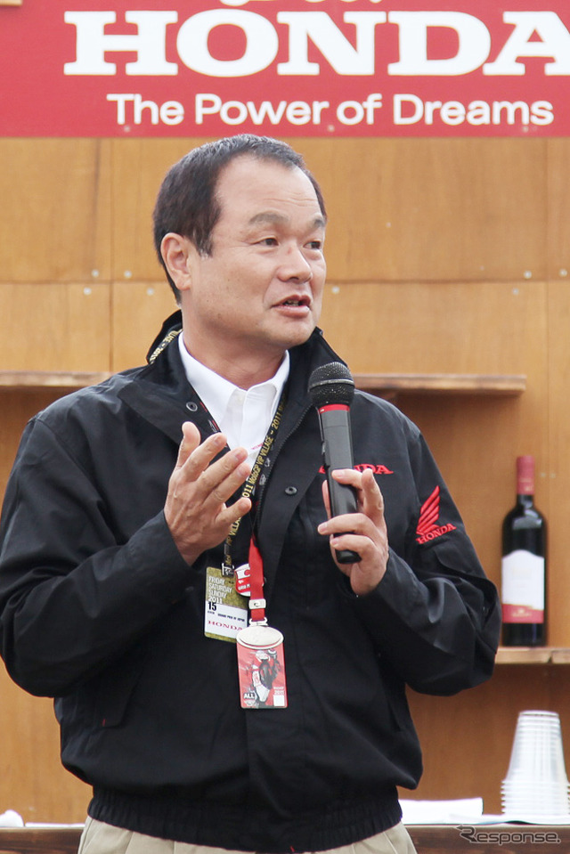 ホンダ伊東社長（MotoGP日本GP）