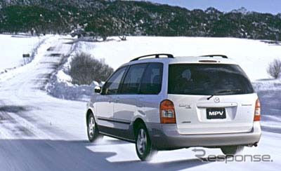 これなら雪道もへっちゃら!! マツダ『MPV』に4WDが追加