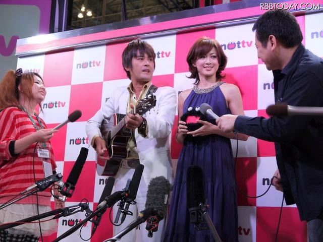 【CEATEC JAPAN 2011（Vol.6）】TVにできないこと、TVを超えた存在になることがコンセプト……mmbi NOTTV