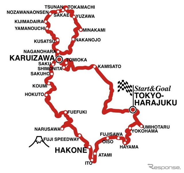 スポーツクラシックカーが1200kmを走破 10月8-11日