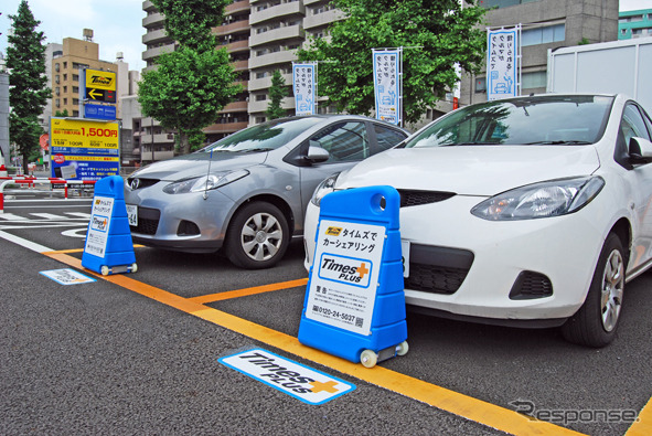 カーシェアリング車両（写真：イメージ）