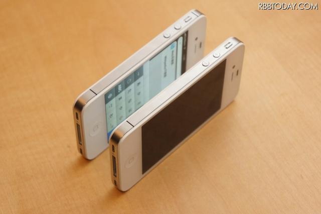 iPhone 4S、アンテナが変わった！ 速度は14.4Mbpsに  iPhone 4S、アンテナが変わった！ 速度は14.4Mbpsに 