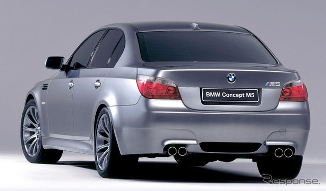 【ジュネーブモーターショー'04速報】BMW『コンセプトM5』---V10だ、F1だっ!