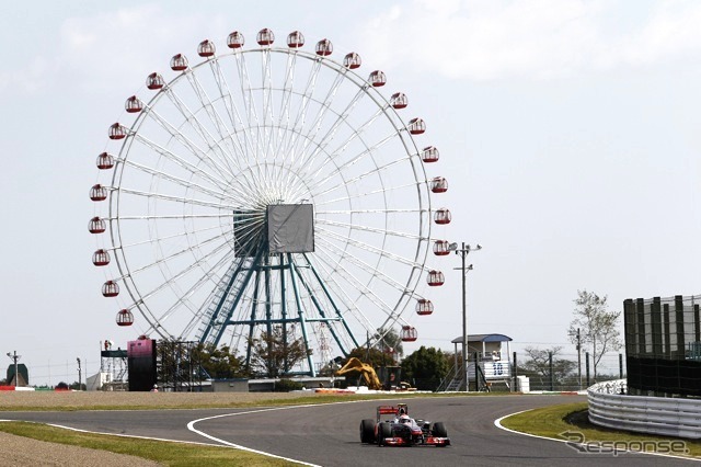 F1日本GP初日プラクティス