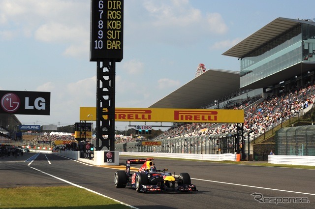 F1日本GP初日プラクティス