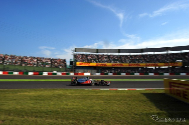 F1日本GP初日プラクティス