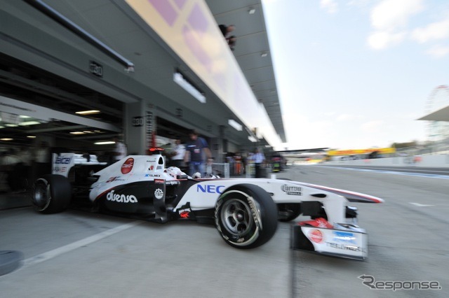 F1日本GP初日プラクティス