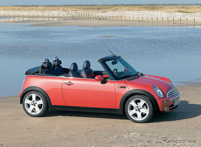 【ジュネーブモーターショー'04速報】『MINIコンバーチブル』---絶妙の開放感!