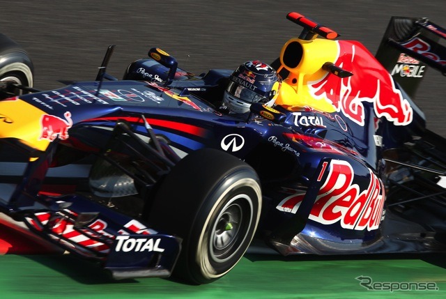 ベッテル（レッドブル、F1日本GP 予選）