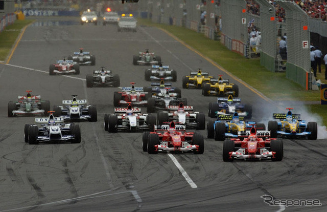 【F1オーストラリアGP】決勝…フェラーリの支配
