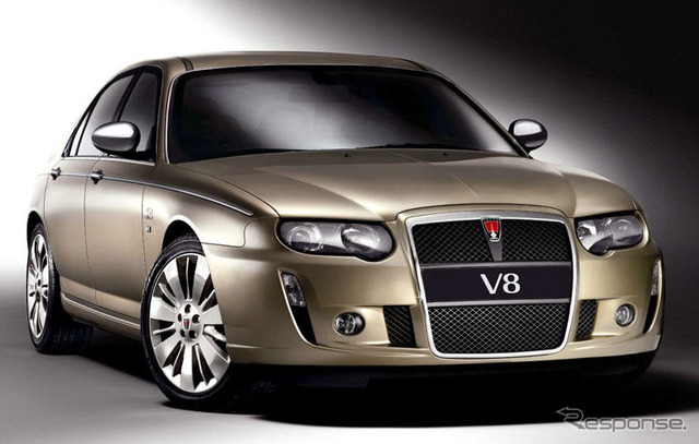 【ジュネーブモーターショー'04速報】ローバーの新型フラッグシップ…『V8』!!