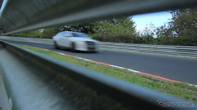 2012年発売予定のキャデラックATSのドイツ・ニュルブルクリンクにおける開発テスト(動画キャプチャー)