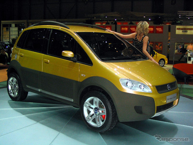 【ジュネーブモーターショー'04速報】ミニバンだってSUV、フィアット『チンクエテーレ』