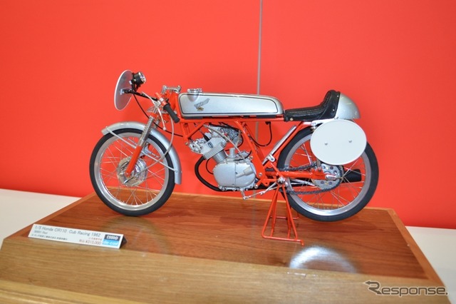 EBBROホンダCR110カブレーシング 1962（全日本模型ホビーショー11）