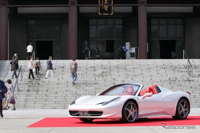 フェラーリ458スパイダー