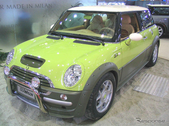 【ジュネーブモーターショー'04速報】ふくらんだ……『MINIワゴン』