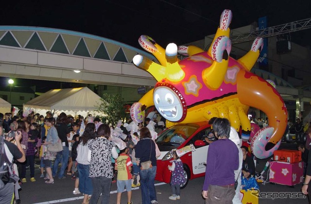 長崎県五島市で開催された「i-MiEV ねぶた PROJECT」