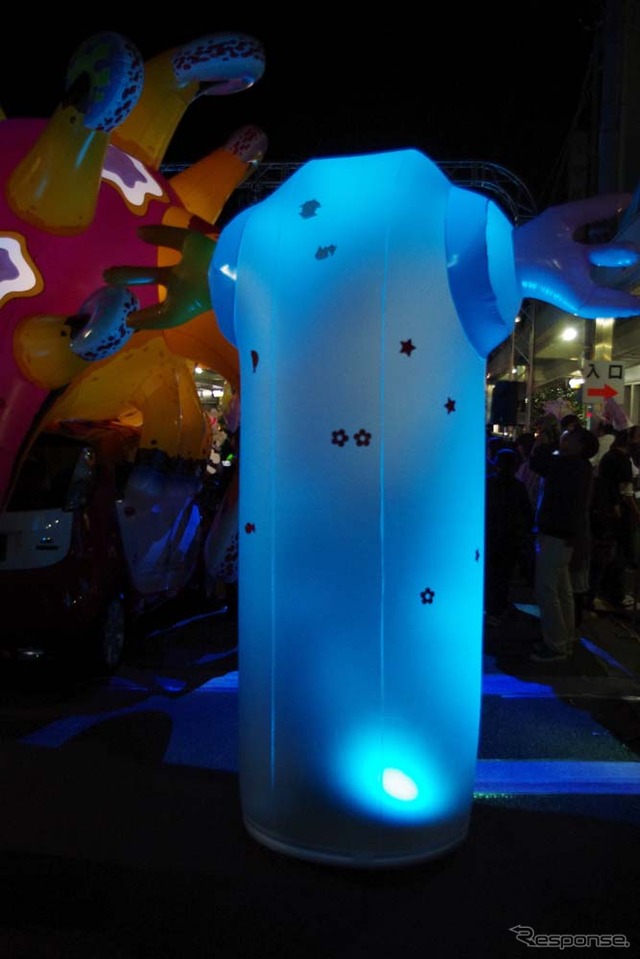 長崎県五島市で開催された「i-MiEV ねぶた PROJECT」