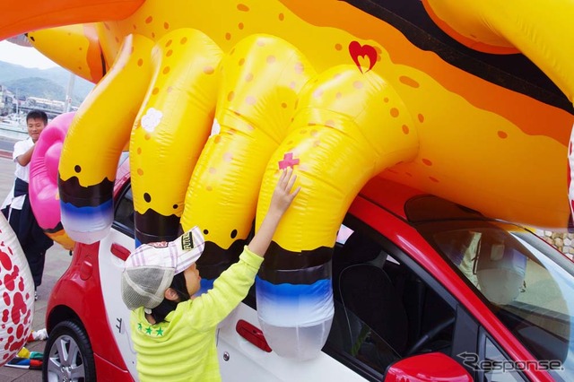 長崎県五島市で開催された「i-MiEV ねぶた PROJECT」