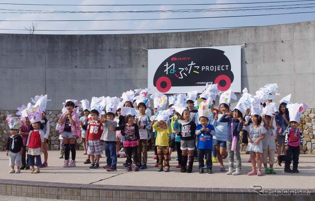 長崎県五島市で開催された「i-MiEV ねぶた PROJECT」