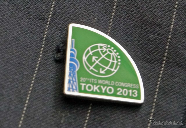 【ITS世界会議11】東京開催に向けピンバッジを作成