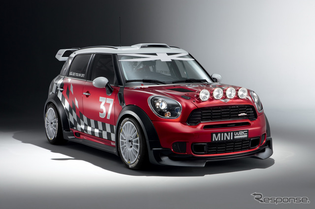 MINIクロスオーバーがベースのWRC(世界ラリー選手権）参戦マシン、MINI WRC