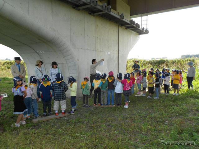 見沼たんぼ首都高ビオトープでの自然体験イベント(18日)