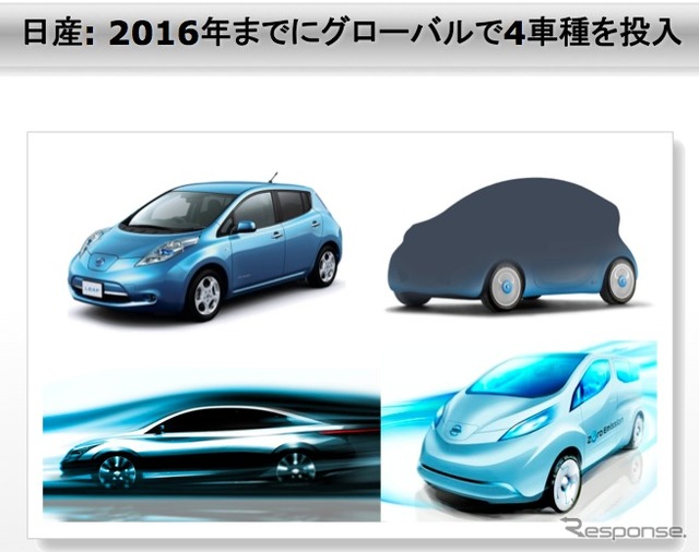 日産、2016年までにグローバルで4車種を投入