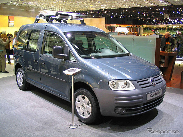 【ジュネーブモーターショー'04続報】ゴルフに欠かせない…VW『キャディ・ライフ』