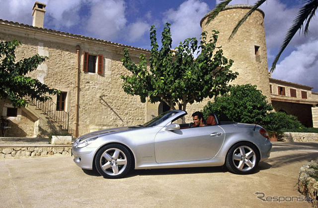 【ジュネーブモーターショー'04写真蔵】2代目メルセデスベンツ『SLK』