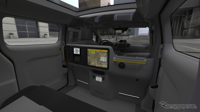 日産NV200（日本名：NV200バネット）のイエローキャブ仕様